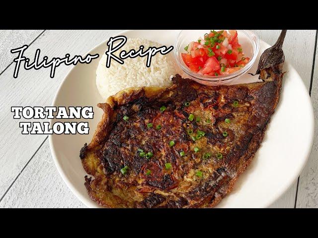 Filipino Recipe - TORTANG TALONG (EGGPLANT WITH EGG)