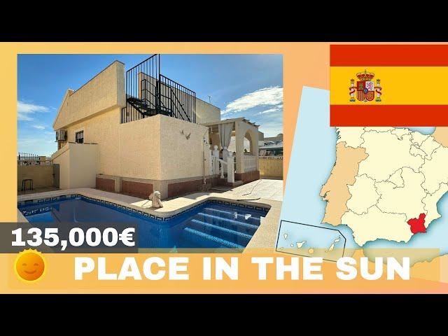 Camposol Spain  2 bed 1 bathroom and pool Spanish property for sale #expatinmazarron