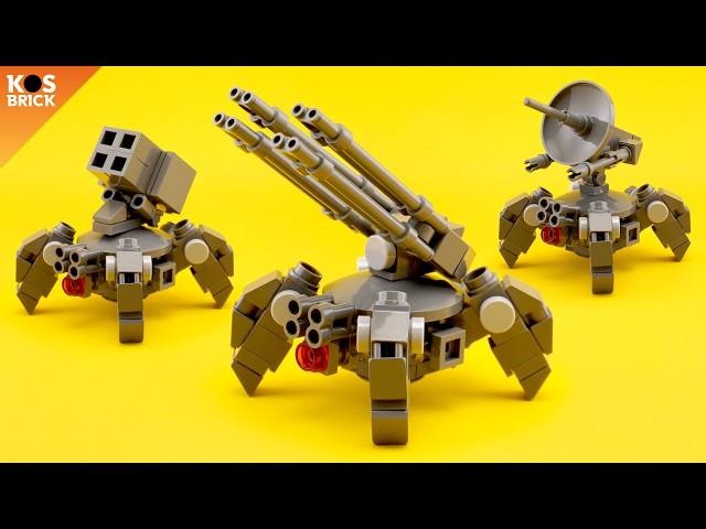 Lego Spider Mech (Tutorial)