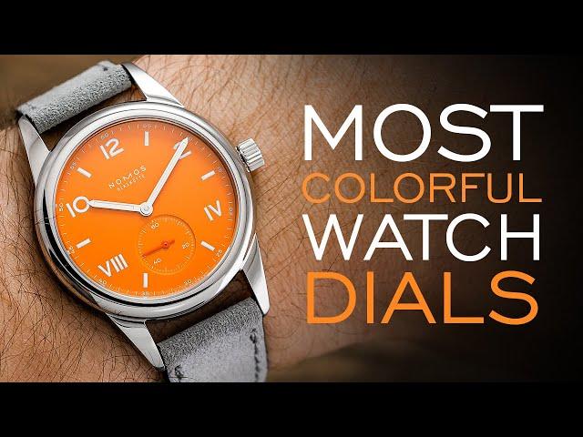 17 Of The Most Colorful Watch Dials