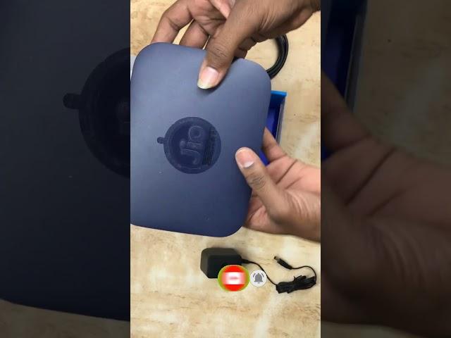 Jio Hybrid Set up Box Entertainment Gateway unboxing video | Jio Airfiber Wifi Setup Box #jio #wifi