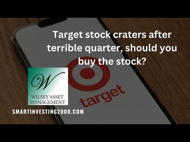 Target stock craters after terrible quarter, should you buy the stock?