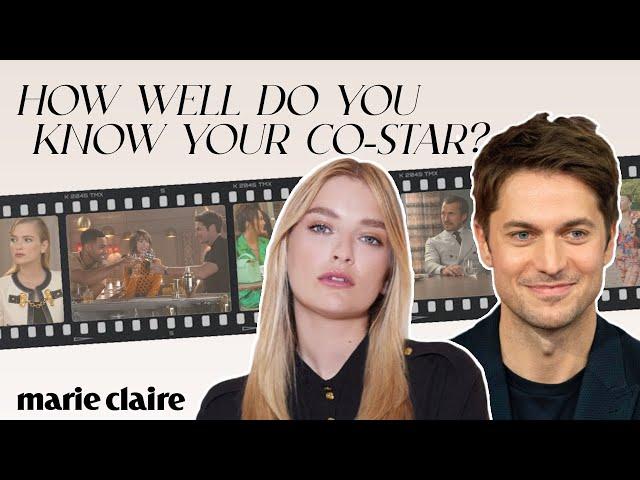 'Emily in Paris' Stars Lucas Bravo & Camille Razat Play 'How Well Do You Know Your Co-Star'