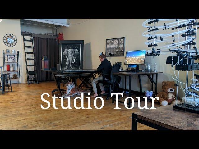 Studio Tour - Remrov's Artwork