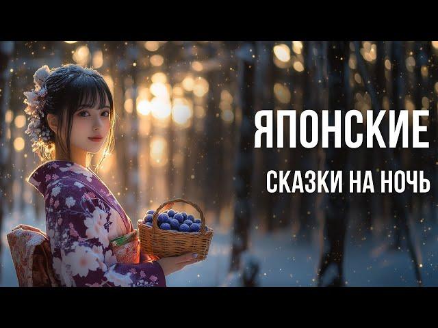 Японские сказки на ночь для взрослых | Новогодние волшебные сказки | Аудиосказки для сна у камина