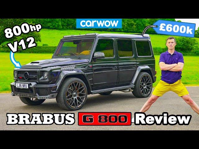 Brabus G800 review: 800hp V12 review + 0-60mph test!