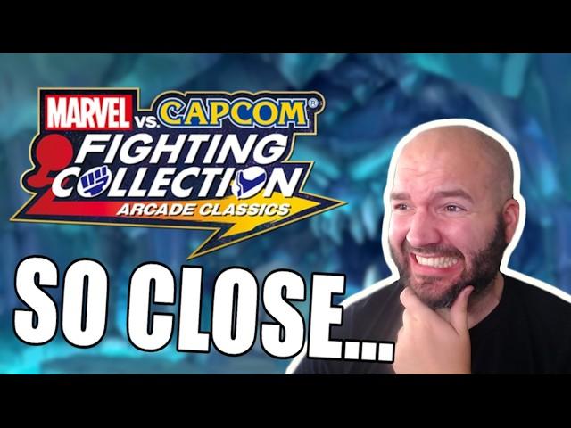 Marvel vs Capcom Collection is ALMOST what we've been waiting for....