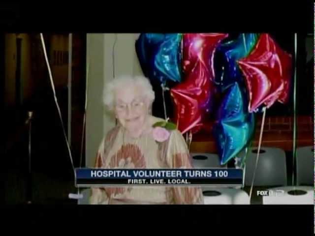 Adventist Medical Center Volunteer Turns 100