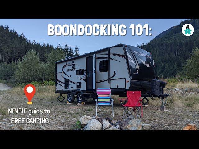 BOONDOCKING 101: Newbie guide to FREE CAMPING