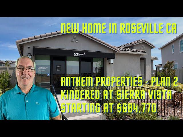 Explore this New Home by Anthem Properties in Roseville, CA   Plan 2 at Kindered at Sierra Vista