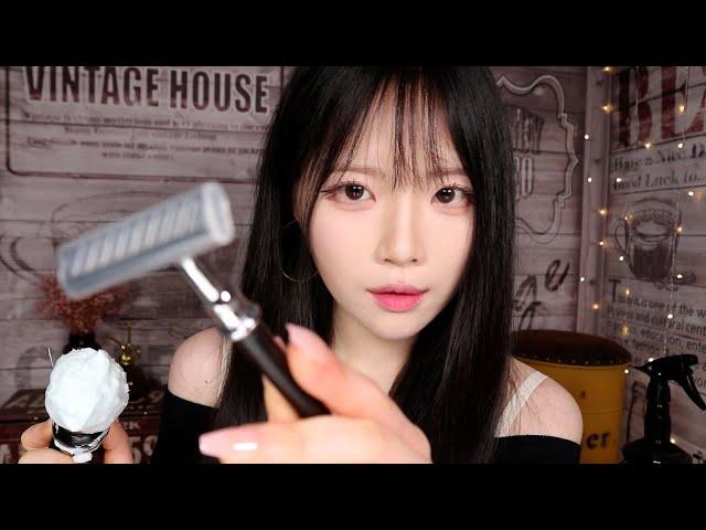 ASMR(Sub)Delicate Barber Shop that will make you sleep Tonight