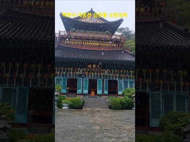 #백천사#소원성취 #나무관세음보살 #korea