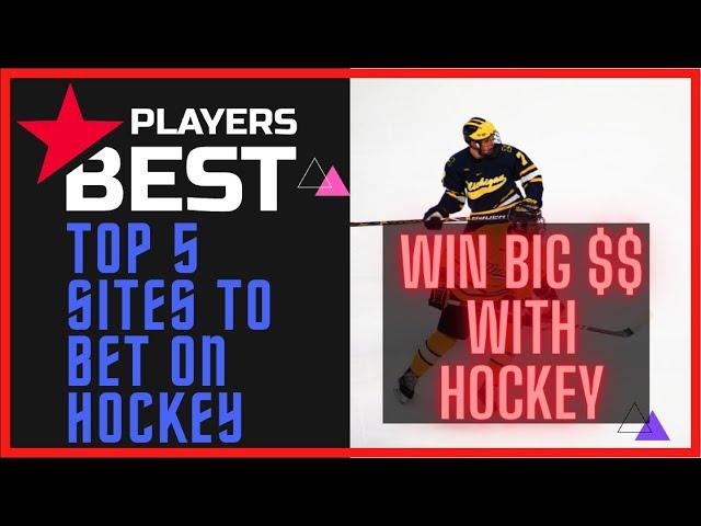 PlayersBest's Top 5 sites for betting on hockey  