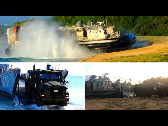 LCAC Amphibious Operations: Iron Fist 23