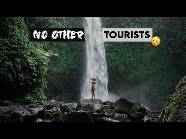 BEST Waterfalls in BALI - Bali is Completely Empty | Indonesia Travel Vlog