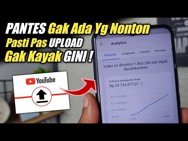 Cara Upload Video Ke YouTube Biar Banyak Yang Nonton Dan Dapat Uang 2023