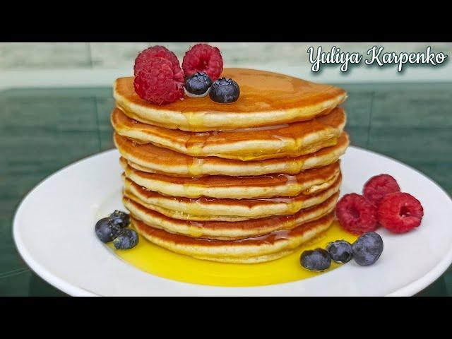 even better than milk ► pancakes with kefir