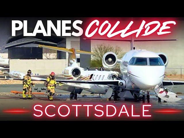 PLANES COLLIDE!! 1 Dead, 4 Injured. Scottsdale Arizona. Mötley Crüe.