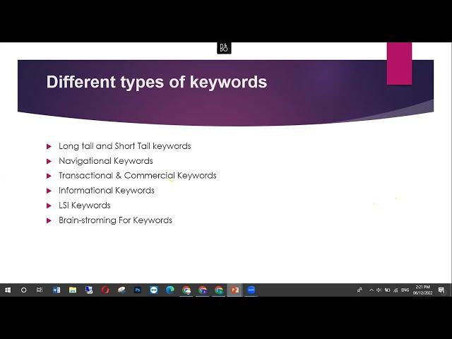 Advance SEO Course Keyword Research Part 1 - Digital Hub