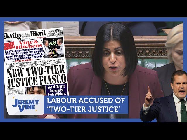 Labour accused of overseeing two-tier justice | Jeremy Vine