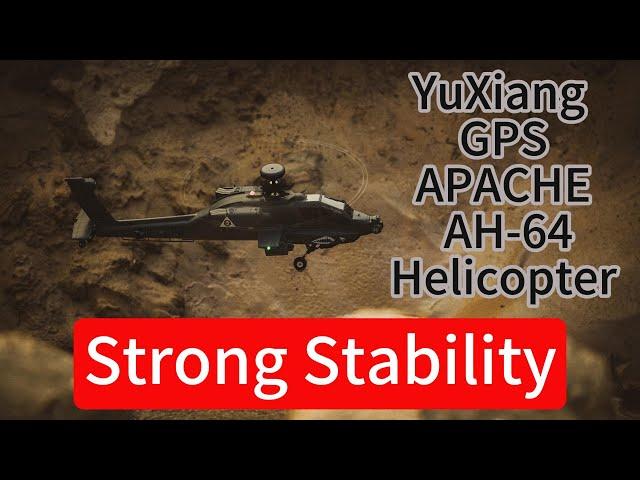 YuXiang F11S Apache AH-64 GPS Stabilized RC Helicopter—— Take Your Flight Experience to New Heights!