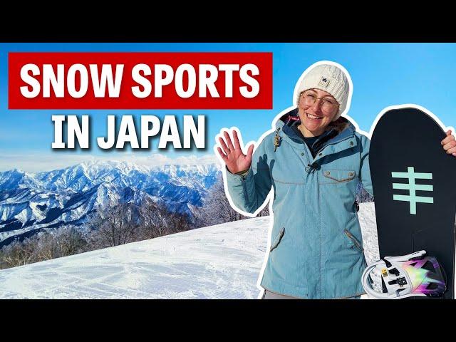 Snow Sports in Japan - Everything to Know Before Skiing and Snowboarding in Japan