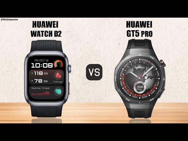 Huawei Watch D2 vs Huawei Watch GT 5 Pro || Comparison