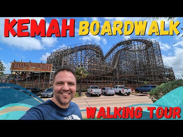 Kemah Boardwalk Full Walking Tour - Houston Texas USA ⭐