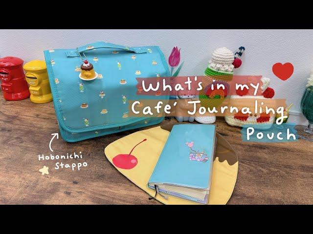 What’s In My Cafe Journaling Bag (Hobonichi Stappo) | Rainbowholic