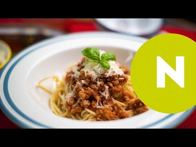 Gyors bolognai spagetti recept | NoSalty