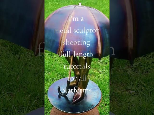 Learn to create #WeldingArt #MetalSculpture #SculptureArtist  #MetalArt #DIYWelding #CreativeProcess