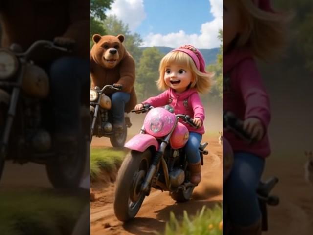 Masha vs. The Bear: Motorcycle Madness