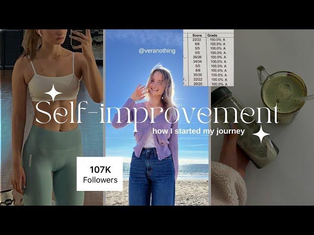 How I started my self-improvement journey | Vera V. (@veranothing)