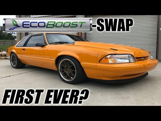 The first ever ECOBOOST swapped foxbody mustang! *WITH TURBO UPGRADES