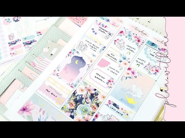 Plan with me - Jasmine collection |  Hello Petite Paper