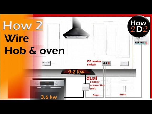 How to wire oven & hob    Diversity on a cooker circuit wiring Diagram