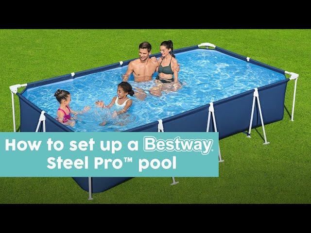 How to set up a Bestway Steel Pro pool