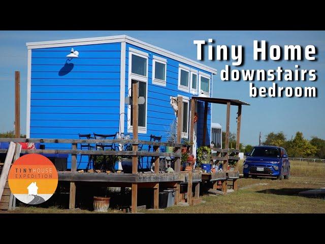 Her Custom Tiny House with Main Level Bedroom - dream retirement plan!