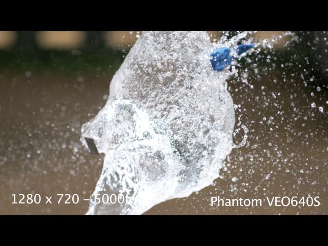 First Look! - Phantom VEO640S - Water Balloons explode at 5000fps!