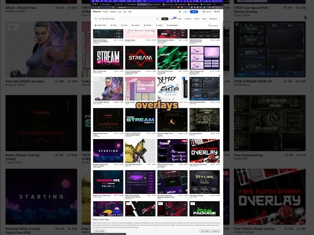 Best Websites for Free and Paid Stream Overlays