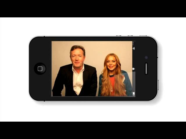 Piers Morgan & Lindsay Lohan for EVENT Magazine