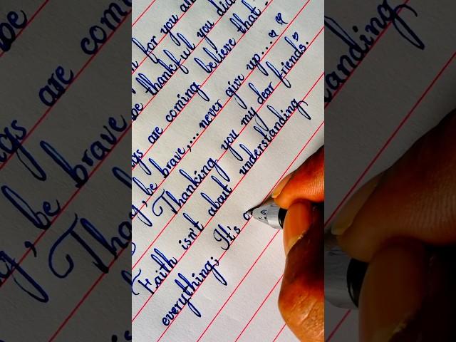 Most neat and best handwriting #handwriting #cursive #calligraphy #art