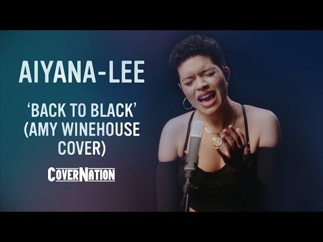 Amy Winehouse - Back To Black (Live Studio Cover by Aiyanna-Lee) | EXCLUSIVE!!