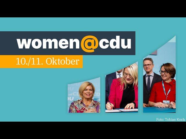 women@cdu #kommunal – Tag1