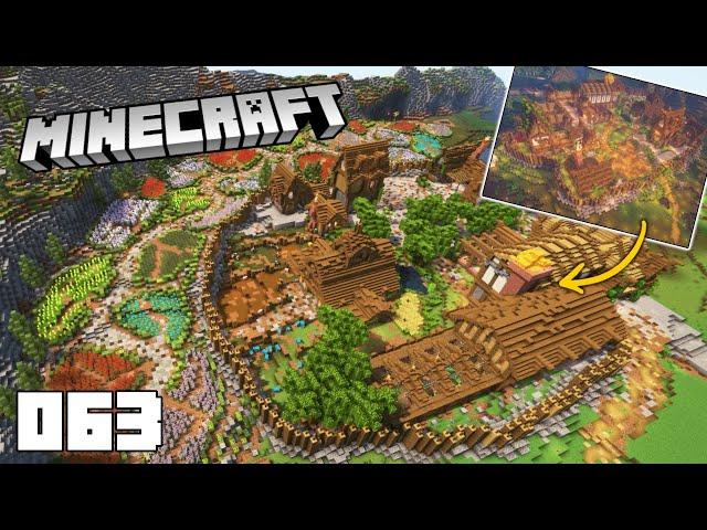 I Transformed My 3 Year Old VILLAGE!  - Endavar Plays Minecraft #63