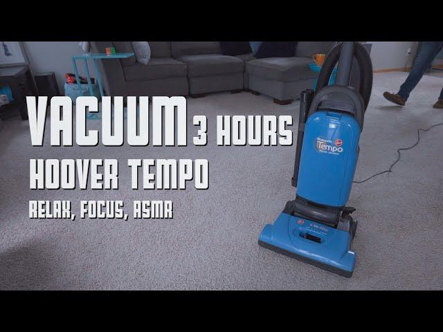 Vacuum Video - 3 Hours Hoover Tempo For Relaxation, Focus, ASMR