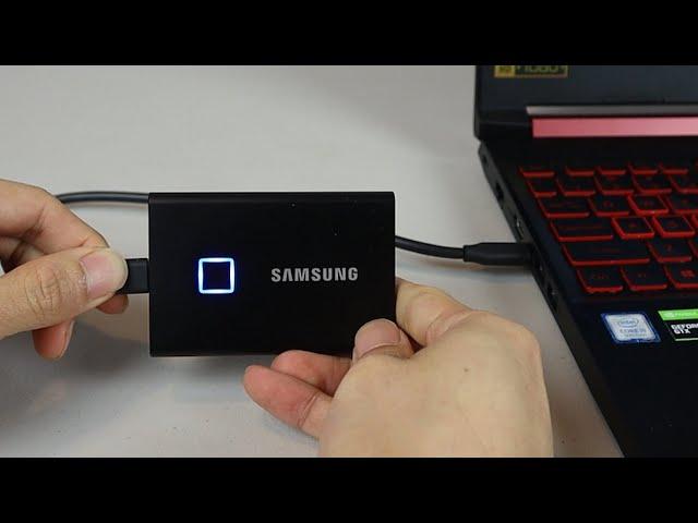 Samsung T7 Touch Portable USB SSD w/Fingerprint Reader Review