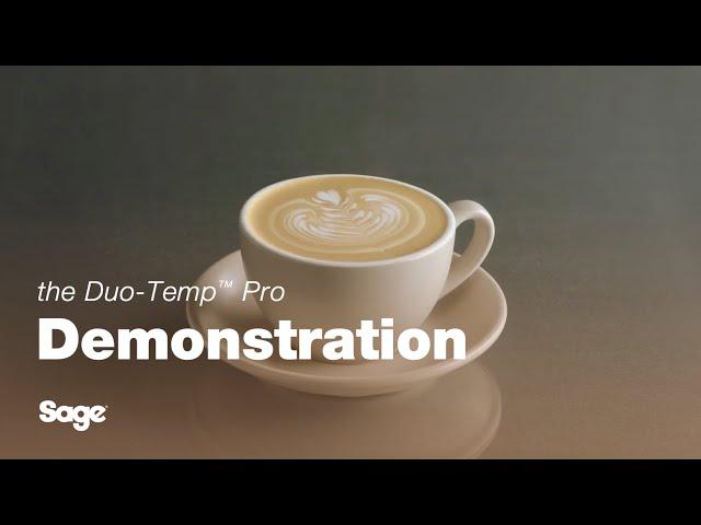 The Duo-Temp™ Pro | How to make the perfect third wave latte at home | Sage Appliances UK