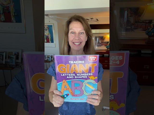 Big Letter Tracing Book Review For Ages 2-4