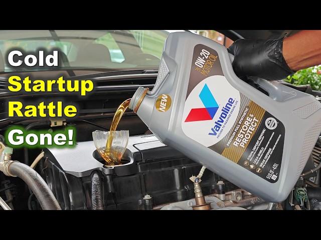 Stopped Cold Startup Rattle: Valvoline Restore and Protect oil 2000 Miles Update